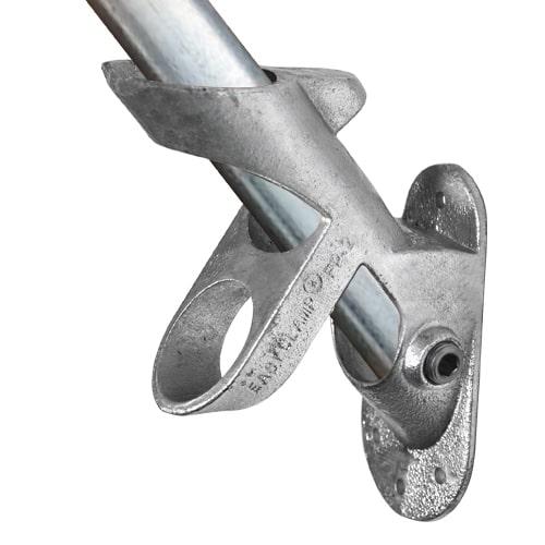 Buiskoppeling Vlaggenstok variabel-C / 33,7 mm